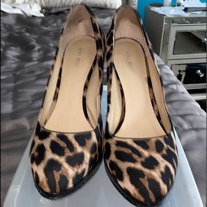Leopard high heel